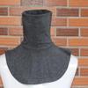 Cuello alto cuello falso para mujer cuello falso versátil con suéter bufanda protectora de cuello otoño e invierno cuello decorativo coreano cuello de punto a rayas