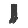 Calcetines Blancos de Longitud Media para Mujer Retro Relajación para Otoño e Invierno Calcetines Japoneses Apilados para Pantorrilla Calcetines Cortos hasta la Rodilla