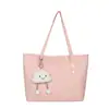 Bolso Tote Simple de Gran Capacidad Estilo Europeo para Mujer Bolso de Hombro Único Colgante de Nube Versátil Bolso Grande de Cuero Suave para Llevar en la Mano