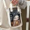 Bolsa de Muñeco de Algodón de 20 cm para Comic-Con Ins Secundaria Bolsa para Dolor Bolso Cruzado Estilo Chica Suave Bolsa Pequeña de Dibujos Animados para Mujer Linda