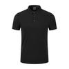 Produto Novo Verão 2025 200g 40 Fios Piquet Mercerizado de Alta Qualidade Cor Sólida Levemente Elástico Camisa Polo de Manga Curta Roupa de Trabalho Personalizada