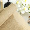 Color Primario Natural Color Lino Rollo de Lino Bolsa Retro Tela de Flores Tela de Lino de Algodón Grueso Regalo Material de Embalaje Ramo de Flores