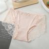 Ropa interior de verano nueva de encaje para mujer, cintura fina, romántica, suave, de algodón, con entrepierna, antibacteriana y transpirable.