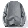 Envío transfronterizo disponible Suéter de punto de cuello redondo para hombre Invierno 2025 para estudiantes y adolescentes Ropa casual