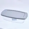 Molde Rectangular para Hornear Pan de Molde, Pastel, Bandeja de Vidrio Resistente al Calor Especial para Queso, Yogur, Vidrio de Borosilicato Alto