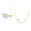 Collar para mujer estilo ins collar europeo y americano cadena de espiga cadena clavicular collar de acero inoxidable 3MM 4mm5mm collar de cadena plana de serpiente