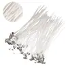 Venta al por mayor del fabricante 30CM Mechas para Velas 100 piezas/paquete Mechas para Velas Tejidas Estrechamente Mecha Encerada para Velas DIY