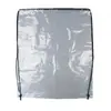 Bolsa de Almacenamiento Transparente para Muñecas, Mochila Sellada a Prueba de Polvo para Juguetes, Bolsa con Cordón, Bolsa de Empaque de Gran Capacidad