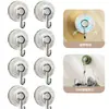 Gancho con Ventosa Adhesivo Fuerte Vacío Sin Rastro Almacenamiento Sin Perforaciones Baño Cocina Puerta Gancho para Toalla de Baño