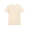 200g Ombro Normal Manga Curta Cor Sólida Verão Novo Feminino Versátil Slim Fit Valoriza o Corpo Estilo Hot Girl Base Camiseta Curta