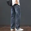 Jeans rectos para hombre 2026 nuevo estilo, corte holgado, moda retro americana de calle, pantalones largos casuales versátiles para hombre