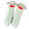 Meias Engraçadas Feias Fofas Femininas Outono e Inverno Pelúcia Fofas Monstro Meias Lã de Coral Espessadas Casa Dormir Mao Mao Meias de Chão