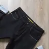 Jeans de Algodón Grueso para Hombre Otoño/Invierno 2026, Forrados, Cálidos, Elásticos, de Cintura Media-Alta, Rectos, Holgados, Negros