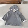 Ropa para niños Ropa de otoño para niños Ropa de niños Primavera y otoño 2024 Otoño Nuevo Top holgado informal de cuello redondo
