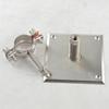 Base de placa quadrada de aço inoxidável 304, suporte de tubo ajustável, suporte de tubo redondo, braçadeira de tubo, clipe de aro de fixação, braçadeira de tubo