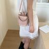 Nova Bolsa Feminina Estilo Coreano, Bolsa Saco Portátil da Moda, Bolsa de Ombro da Moda, Bolsa Pequena Transversal Feminina Estilosa