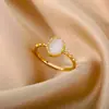 Anel Aberto de Luxo com Banho de Ouro 18K Totalmente Cravejado de Diamantes, Anel de Zircônia, Anel Feminino da Moda e de Alto Padrão, Venda Quente Transfronteiriça