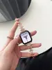 Para pulseira Apple Watch Samsung iWatch ventilador pequeno pulseira de relógio inteligente com diamante fabricantes atacadistas