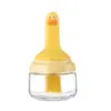 Pincel de Óleo para Panquecas, Resistente a Altas Temperaturas, Pincel de Silicone Selado com Frasco, Grau Alimentício, para Churrasco e Assar, Frasco Integrado com Pincel de Óleo para Grelhar