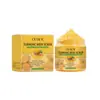 Ouhoe Exfoliante Corporal de Cúrcuma Limpieza Suave Suavizante de Piel Cuidado Suave para la Piel Exfoliante Corporal