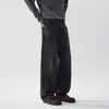 OT Jeans de Pierna Recta Nuevos de Otoño para Hombre Streetwear Americano para Hombre Sueltos Transpirables Lavados r Pantalones Largos Versátiles