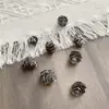 Paquete de materiales DIY hecho a mano flores mixtas plantas flores secas estilo bosque de jardín de infantes creación de anillos decoración piñas de Navidad