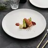 Prato de Cerâmica Martelado Criativo de Fábrica com Acabamento de Alto Padrão, Prato Raso Comercial para Culinária Ocidental, Prato para Bife, Prato Redondo, Prato Plano, Novo Modelo 2026