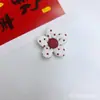 Tela de Año Nuevo Cuadros Lunares Lazo Accesorios para el Cabello DIY Hecho a Mano Adorno para la Cabeza Ropa Broche Decoración de Lazo