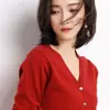 26 mujeres Andy terciopelo suelto primavera y otoño nuevo ropa interior chaqueta de punto cárdigan de punto color liso transfronterizo nuevo