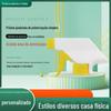 Spray quadrado pistola de fornecimento de fivela de mão pistola de pulverização simples quadrado bico de pulverização de plástico desinfecção água pistola de pulverização quadrado