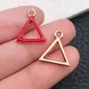 Accesorios para Joyería DIY Transfronterizos Esmalte Estrella de Cinco Puntas Forma de Corazón Colgante para Bolso Llavero Pendientes Collar Pulsera Dijes