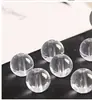 Pacote Pequeno Vidro Brilhante Cristal Redondo Contas 4/6/8/10/12mm Contas Soltas Artesanal diy Pulseira Colar Contas