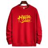 Comercio exterior 2024 año del Dragón forrado de polar 420g terciopelo de zorro plateado para niños y niñas suéter rojo de Año Nuevo ropa festiva de saludo de Año Nuevo cuello redondo