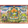 Thangka Pintado a Mano Estatua de Buda Tara Verde Nepal Rechung Tara Blanca Pintura Colgante Retrato de las Veintiuna Taráas Pintura Decorativa