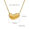 Collar con colgante de acero inoxidable transfronterizo Cadena para suéter de moda europea y americana para mujer 18K Tendencia Joyería Joker al por mayor