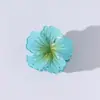 Horquilla de Plumeria Colorida Transfronteriza, Horquilla de Flor Degradada de Alta Gama, Adorno para el Cabello con Pinza de Tiburón para Cola de Caballo en la Parte Posterior de la Cabeza