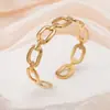 Tohm Cross-Border se especializa en el suministro de Pulseras Abiertas de Acero Inoxidable, Lujo Ligero, No Desgastables, Pulseras de Forma de C de Gama Alta y Venta al por Mayor de Joyería