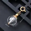 Contas redondas de ágata de cristal natural, pequenos pingentes, acessórios para pulseiras, colares, acessórios DIY, fechos universais, pingentes de bolsa