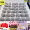 Venda Direta de Fábrica Bola de Pelo de Coelho Artificial 4cm5cm Bola de Pelúcia Artesanal DIY Roupas Acessórios para Têxteis Domésticos Acessórios Pingente para Mala