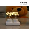 Decoração para Confissão e Pedido, Decoração de Aniversário, Velas Recarregáveis Controladas por Controle Remoto, Luzes de Flor Estrela Pérola, Velas Eletrônicas Simuladas