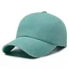 Gorra de Béisbol Casual Antigua de Tela Lavada Estilo Coreano para Mujer Vintage Todas las Combinaciones Placa Visera Primavera y Otoño Gorra de Color Sólido para Hombre