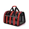 Transportadora Plegable Transpirable para Gatos Espacio Amplio Transportadora para Mascotas Portátil para Salidas Bolso Cruzado para Perros de Mano para Exteriores