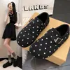 Zapatos versátiles de estilo francés para mujer, sin cordones, zapatos casuales, zapatos cómodos de invierno para mujer con correa de hebilla, zapatos casuales con plataforma interior, diseño de lunares, 2026