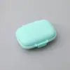 Pastillero portátil sellado de 8 compartimentos a prueba de humedad doble capa sellado sub-empaque caja de medicamentos Estuche de pastillas de viaje