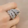 Estilo Europeo y Americano Collar y Pendientes de Pavo Real con Piedras Preciosas de Colores y Diamantes Completos Accesorios para Vestido de Novia Mujeres Fábrica Venta al por Mayor Lujo Ligero
