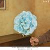Leyouyi Azul Flores Artificiales Flores de Boda Fondo de Boda Arreglo Floral Accesorios de Exhibición para Fotografía Decoración de Flores Falsas