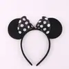 Conjunto de Faixas de Cabeça para Performance Infantil da Minnie, Saia de Tule Fofa para Meninas de 1º de Junho, Faixa de Cabeça do Mickey, Adereços de Fantasia para Festival de Performance