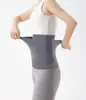 Soporte Lumbar Térmico con Bolsillos, Cinturón Lumbar de Doble Bolsillo, Cálido y Calefactor, Protección de Vientre y Estómago, Soporte Lumbar Unisex a Prueba de Frío Postparto