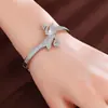Pulsera Creativa de Cobre Puro para Pareja, Estilo de Celebridad de Internet a la Moda, Pulsera Abierta Minimalista, Venta Directa del Fabricante, Exclusivamente para Suministro Transfronterizo