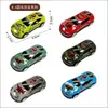 Paquete múltiple de exquisitos mini coches de aleación para coche trasero niños modelo de eyección por inercia coche de juguete mini puesto